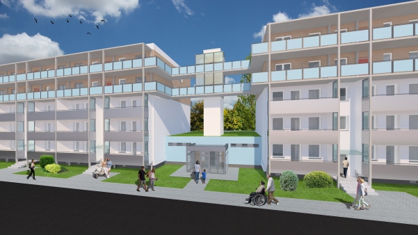 Umbau Kurt-Fehrmann-Straße 1 - 15