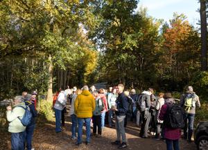 Gruppenbild bei der WGE-Wanderung am 19.10.2025